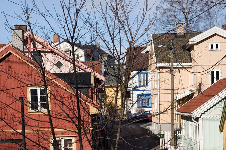 Bosetting, hus i Norge